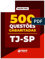 CADERNO DE QUESTÕES - TJ SP 2020