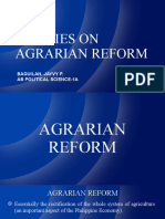 Agrarian Reform