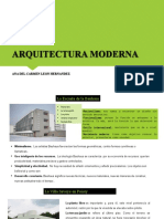 Arquitectura Moderna Tercer Parcial