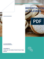 Proyecto de Importación Alfajores