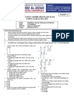 Soal Uas Pjok SMP 2022