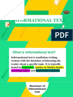 Informational Text q2w1