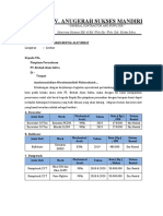 Penawaran Rental Alat Berat Cv. Asm