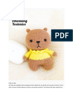 Einfacher Kleiner Baer PDF Amigurumi Anleitung Kostenlos