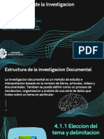 Estructura investigación documental