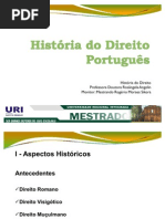 História do Direito Português