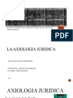 Presentacion Axiologia Juridica