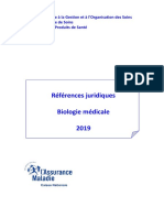 Guide References Biologiques - Edition 2019 - Assurance Maladie