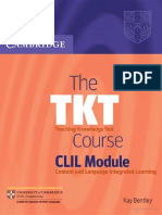 The TKT Course CLIL Module