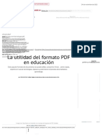 La Utilidad Del Formato PDF en Educación - EDUCACIÓN 3.0