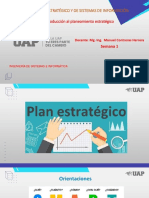 SEMANA 1 - Introducción Al Planeamiento Estratégico