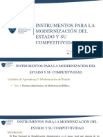 6 Sistema Administrativo de Modernización del estado