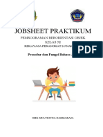 PBO - Pertemuan 11 - Praktik Prosedur Dan Fungsi Bahasa Java