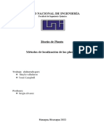 DP Métodos de Localización de Las Plantas.