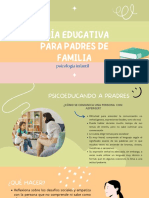 Guía Educativa para Padres de Familia