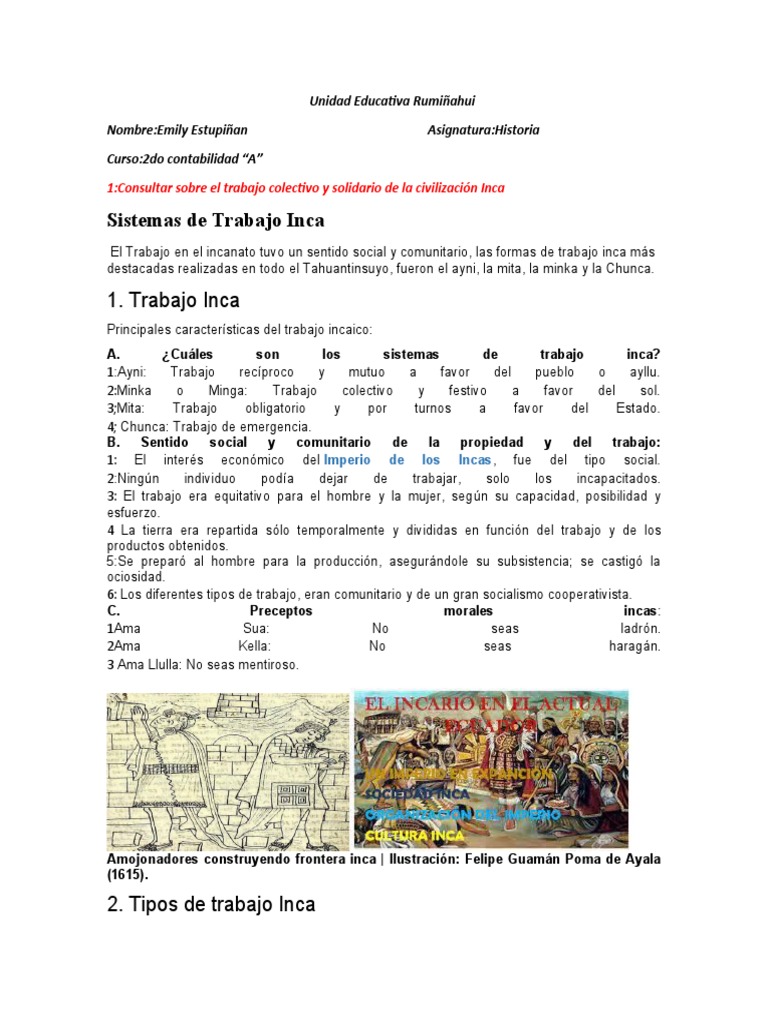 Imperio Inca Emily | PDF | Imperio Inca | Pueblos Indígenas de las Américas