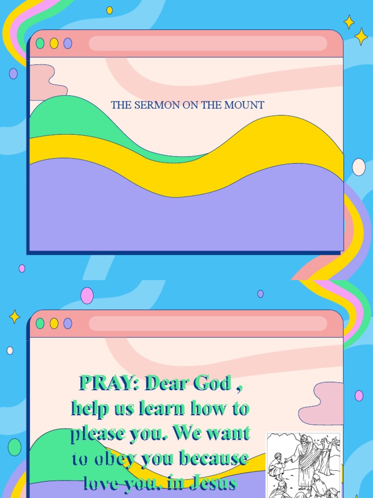 The Sermon On The Mount | PDF | Jesus | Prayer