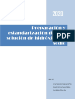 Informe N1 Preparación y Estandarizacion Del Hidroxido de Sodio