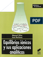 Equilibrios iónicos y sus aplicaciones analíticas-Silva y Barbosa 