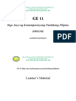 Prelim-Mga Anyo NG Kontemporaryong Panitikang Pilipino