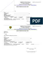 SURAT PERMINTAAN RAWAT INAP Baru