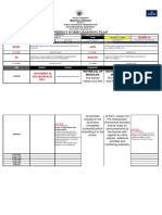 Weekly Home Learning Plan for MAPEH 10