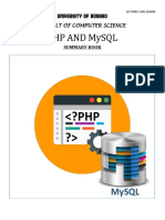 PHP Summary Book