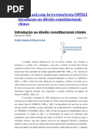 Introdução ao direito constitucional chinês