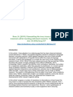 Rose - 2019 - Dismantling The Ivory Tower in TESOL