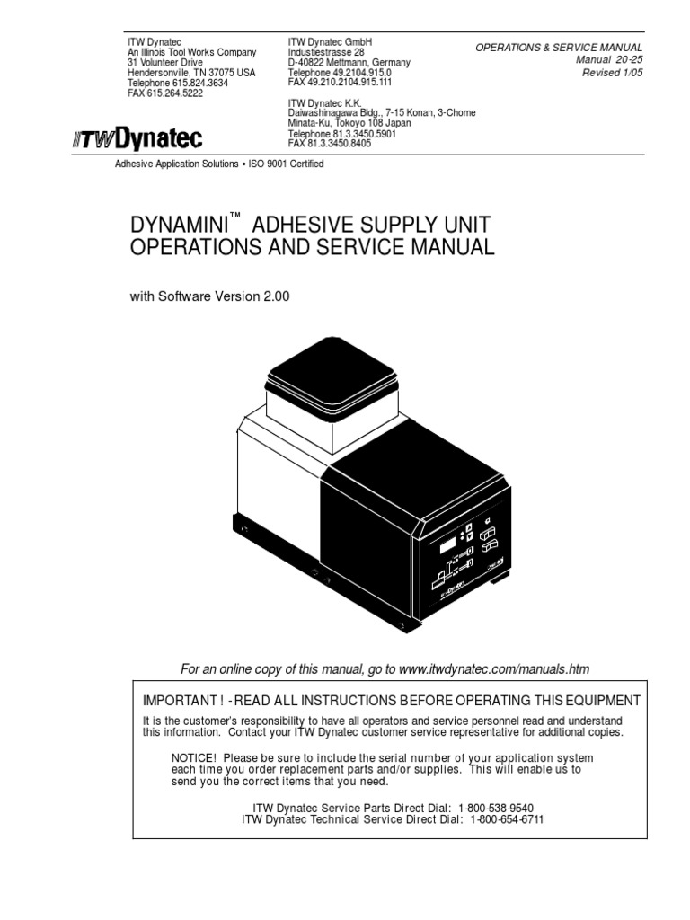 Dyna Mini | PDF | Power Supply | Switch