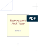 Electromagnetic Field Theory, Bo Thide