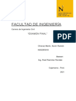 Chávez Marín, Kevin Ramón Examen Final