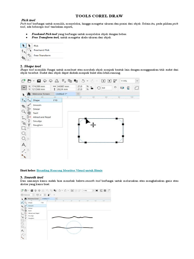 Tools Corel Draw PDF