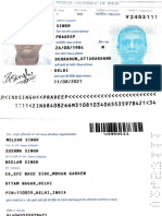 Passport Copy Scan