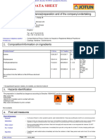 Safety Data Sheet for Barrier ZEP - Comp. B