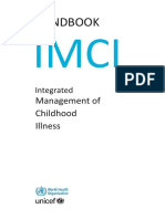 Handbook IMCI Integrated Management of Childhood Illness World Health Organization