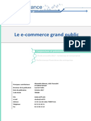 E-Commerce Grand Public