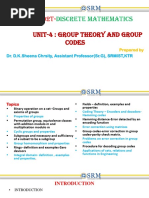 Algebraic Structures in Discrete Mathematics | PDF | Group (Mathematics ...