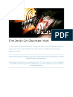 The Devils On Chainsaw Man
