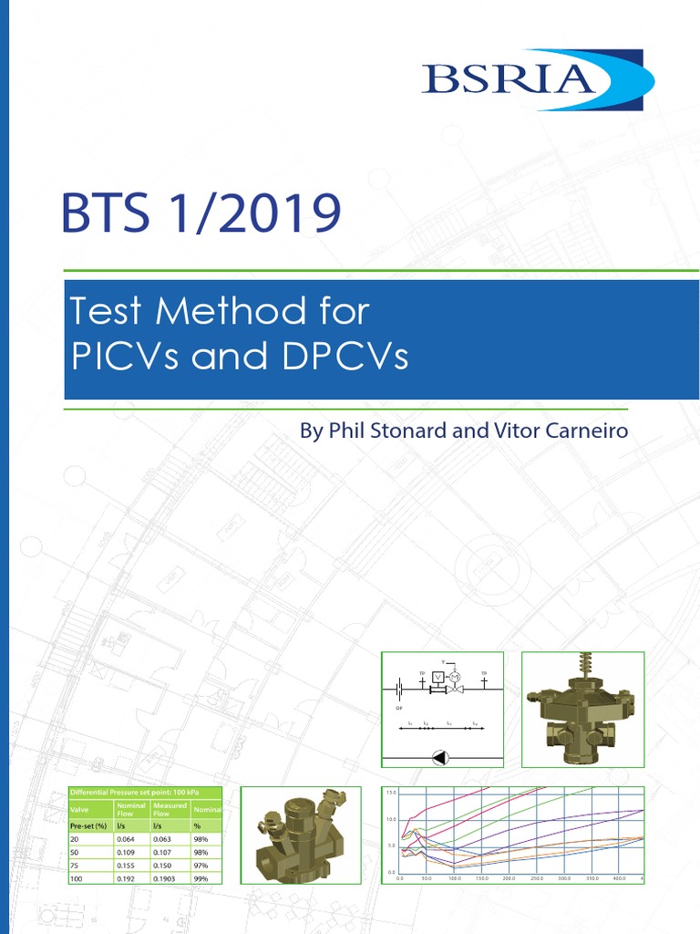 BTS 1 - 2019 Test Method For PICVs and DPCVs | PDF