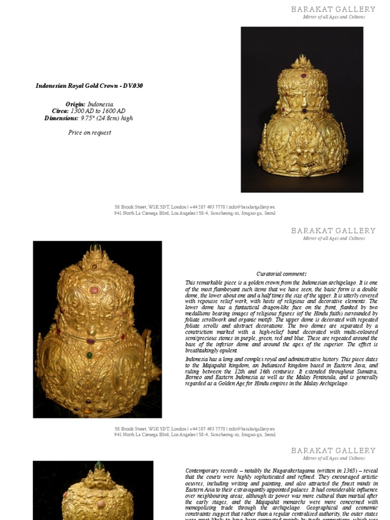 Royal Gold Crown | PDF | Indonesia | Aesthetics