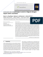 Structural and Morphological Control of Aligned Nitrogen-doped Carbon Nanotubes