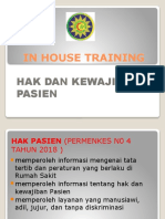 In House Training