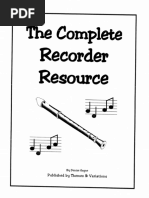 My RECORDER BOOK 20192 | PDF