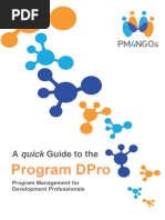 Quick Guide To The Program DPro