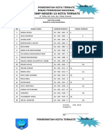 Daftar Hadir Peserta Un