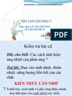 Ôn Tập Chương 5 - Hoá 10 - CTST