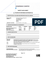 Safety Data Sheet Detergent