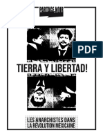 Tierra y Libertad ! Les Anarchistes Dans La Révolution Mexicaine. (Partage Noir. 1990)
