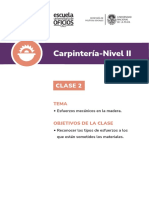 Clase 2 - Carpintería - Nivel 2